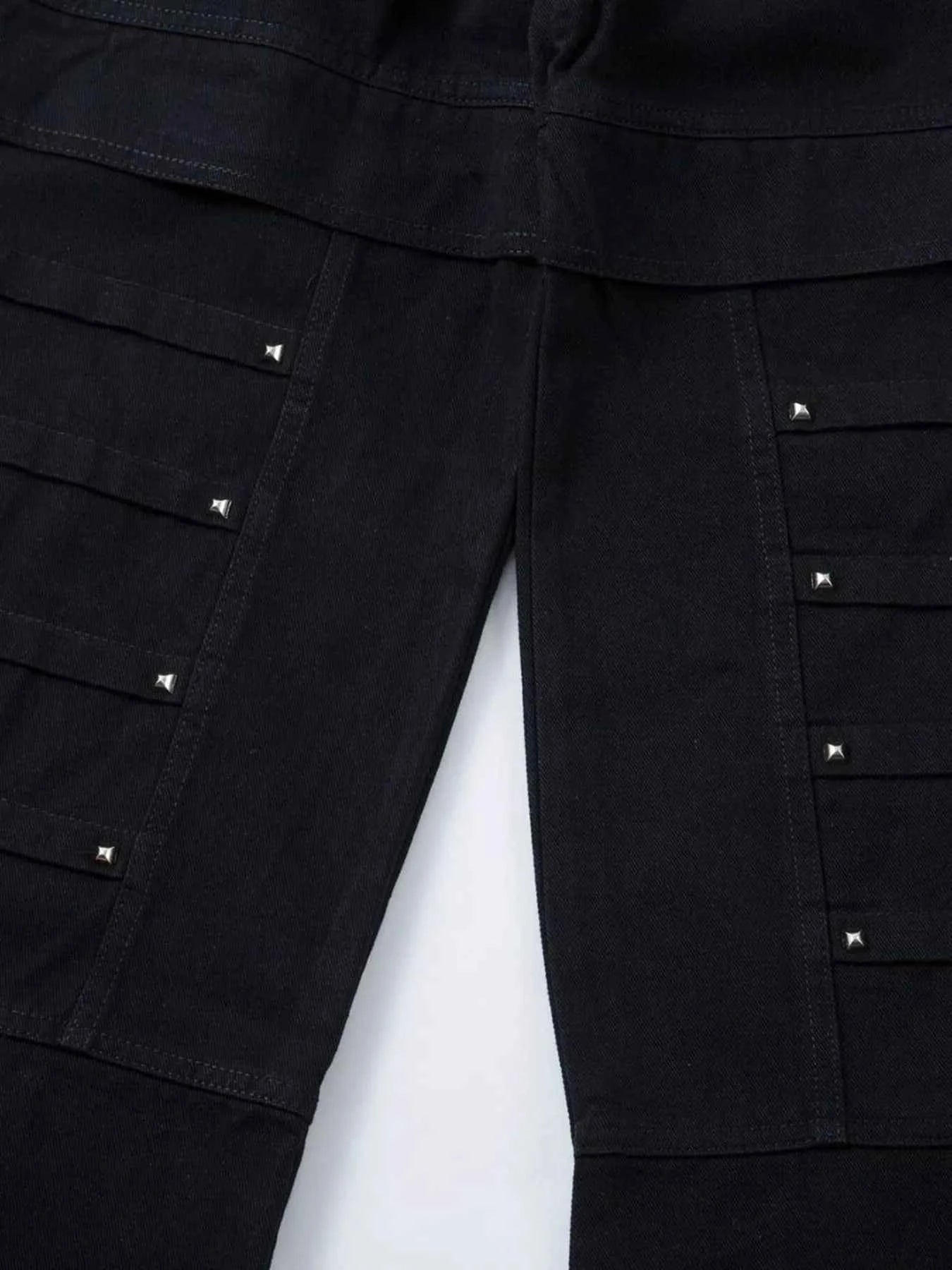 Men's Wide Leg Cargo Jeans
